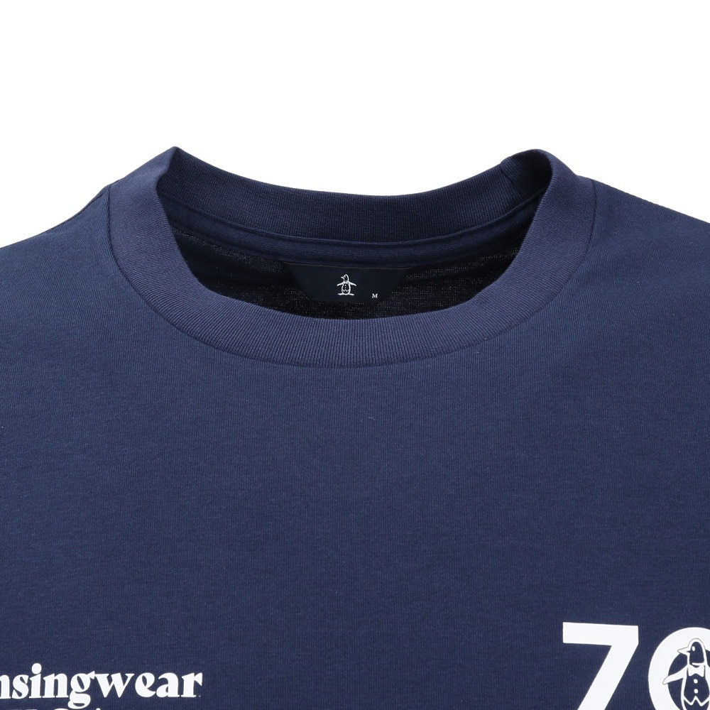 マンシングウエア（MUNSING WEAR）（メンズ）ゴルフウェア 70周年 アーカイブグラフィックTシャツ MG5SHS45U NV00