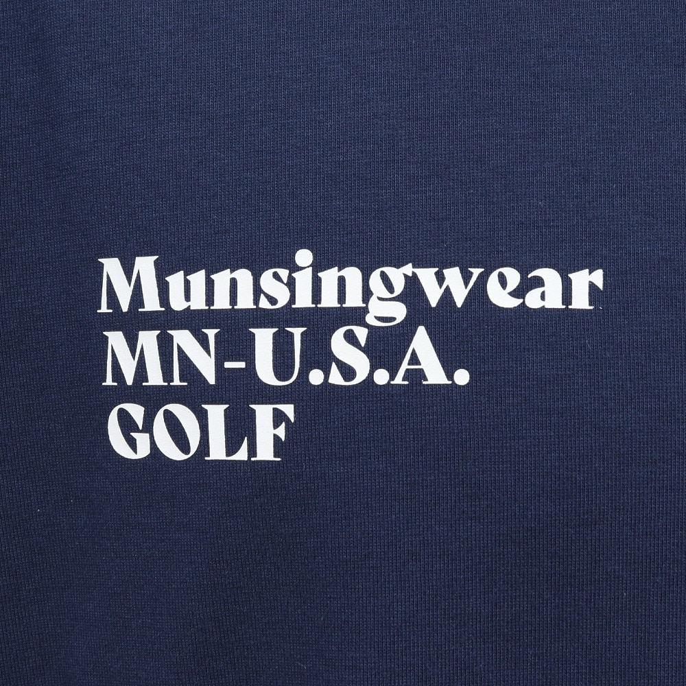 マンシングウエア（MUNSING WEAR）（メンズ）ゴルフウェア 70周年 アーカイブグラフィックTシャツ MG5SHS45U NV00