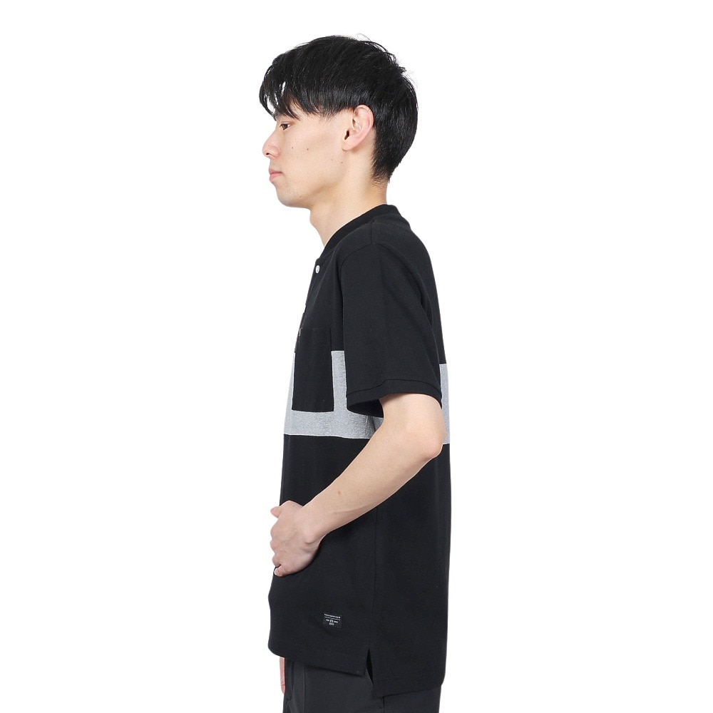トラヴィスマシュー（Travis Mathew）（メンズ）ゴルフウェア ヘンリー ポケット 半袖Tシャツ AP TM ST 7AH051 M 0BLK 23SS B