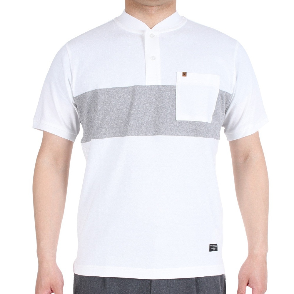 トラヴィスマシュー（Travis Mathew）（メンズ）ゴルフウェア ヘンリー ポケット 半袖Tシャツ AP TM ST 7AH051 M 1WHT 23SS B