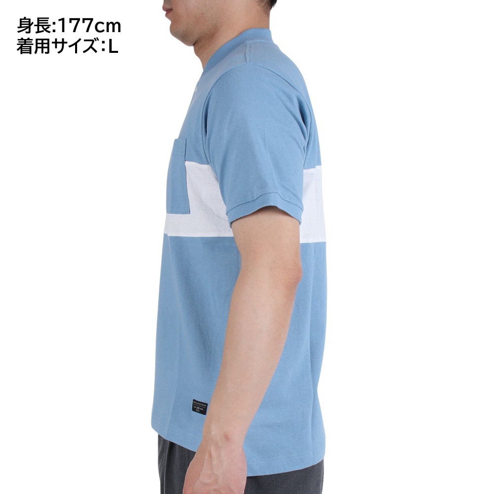 トラヴィスマシュー（Travis Mathew）（メンズ）ゴルフウェア ヘンリー ポケット 半袖Tシャツ AP TM ST 7AH051 M 4BLS 23SS B