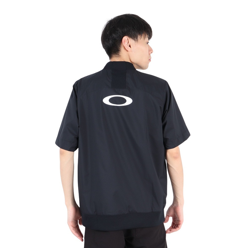 オークリー（OAKLEY）（メンズ）ゴルフウェア 半袖 モックネック プルオーバー 2 FOA408143-02E