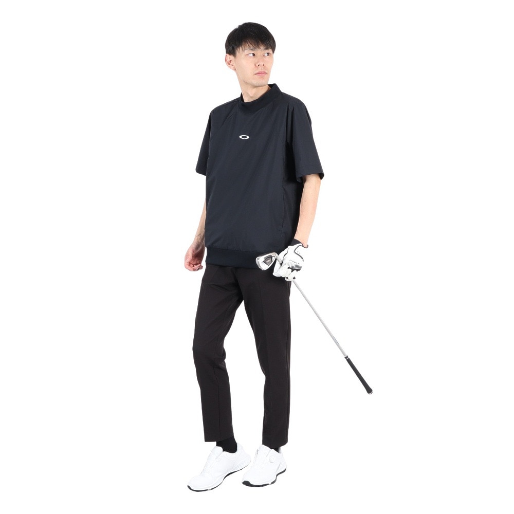 オークリー（OAKLEY）（メンズ）ゴルフウェア 半袖 モックネック プルオーバー 2 FOA408143-02E