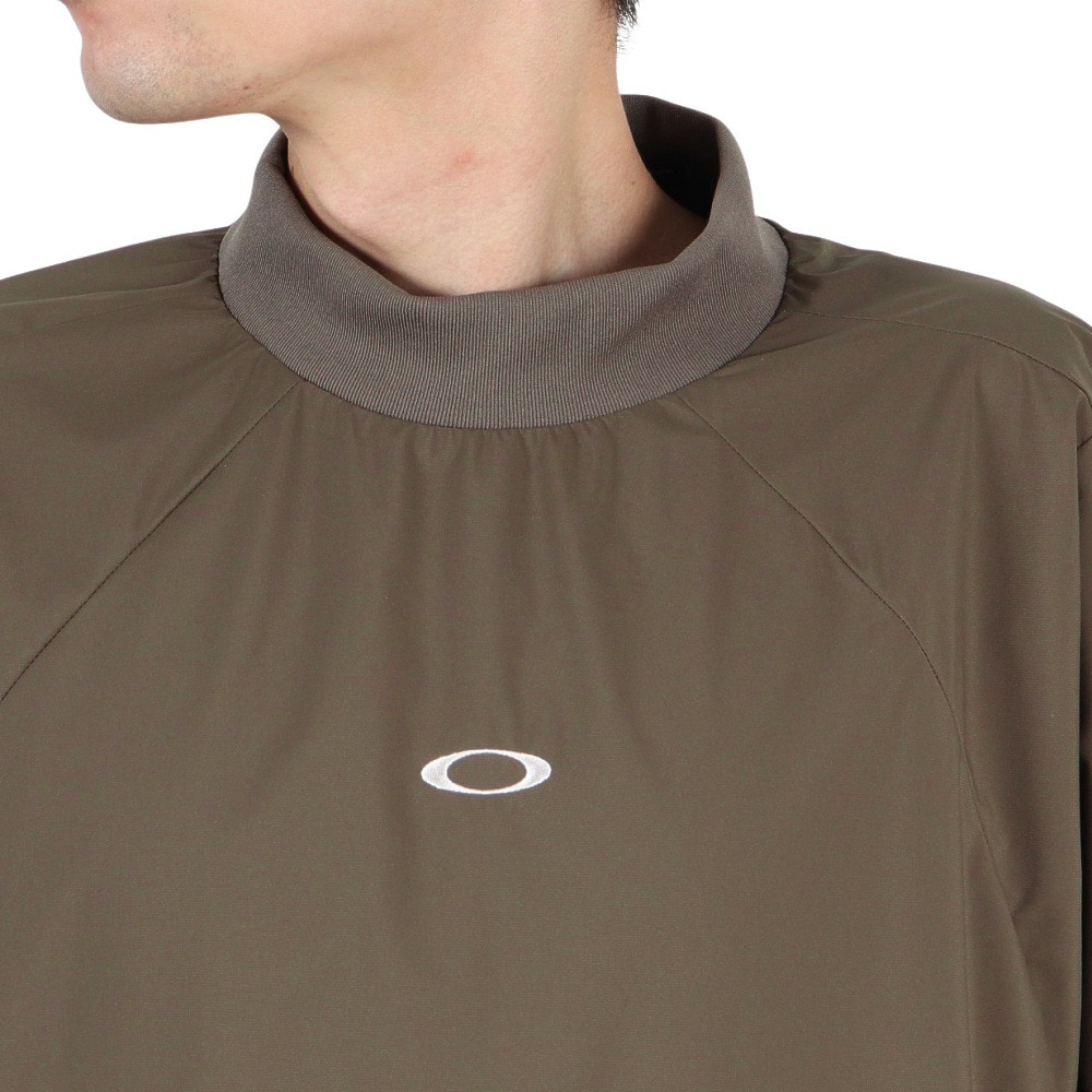 オークリー（OAKLEY）（メンズ）ゴルフウェア 撥水 半袖 モックネック プルオーバー 2.0 ジャケット FOA408143-83C