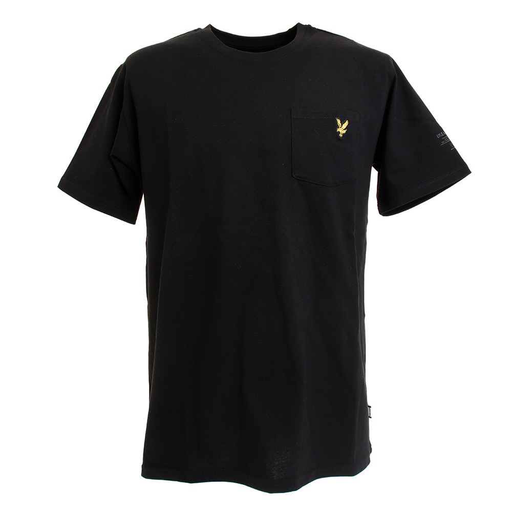 ＜ヴィクトリアゴルフ＞ ライル＆スコット ゴルフウェア メンズ 半袖Tシャツ LSM-9C-AA01-BLACK ＬＬ 90 ウェア画像