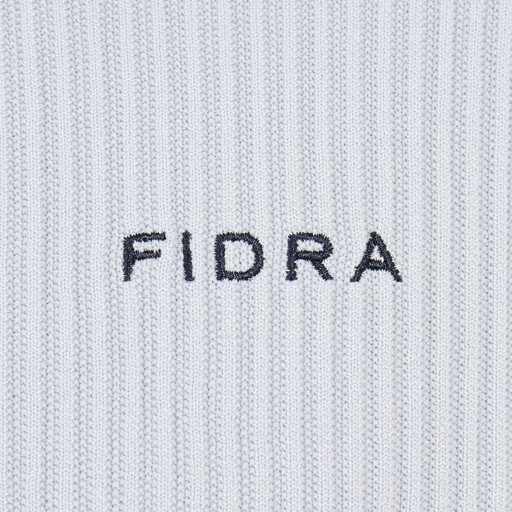 フィドラ（FIDRA）（メンズ）ゴルフウェア 防寒 防風 ストレッチ フルジップセーター FD5NTJ16 GRY