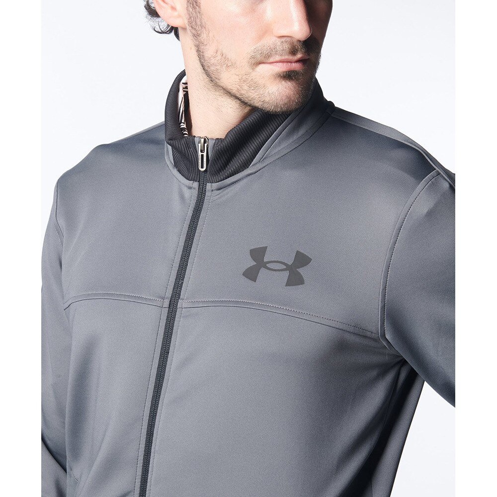 アンダーアーマー（UNDER ARMOUR）（メンズ）ゴルフウェア アウター 防寒 パフォーマンス ニット フルジップ ジャケット 1378618 012