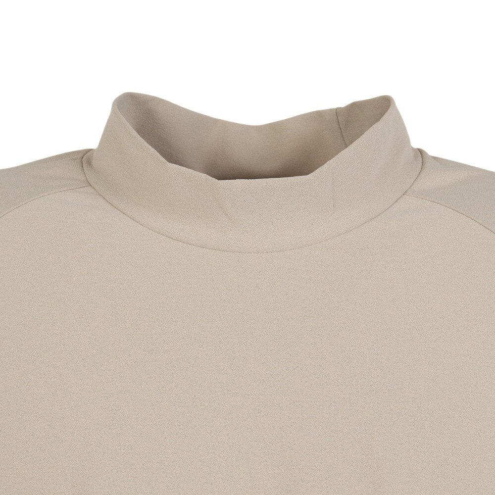ROSASEN（メンズ）ゴルフウェア 吸水速乾 半袖 A-Line モックネックロゴTシャツ 047-28443-052