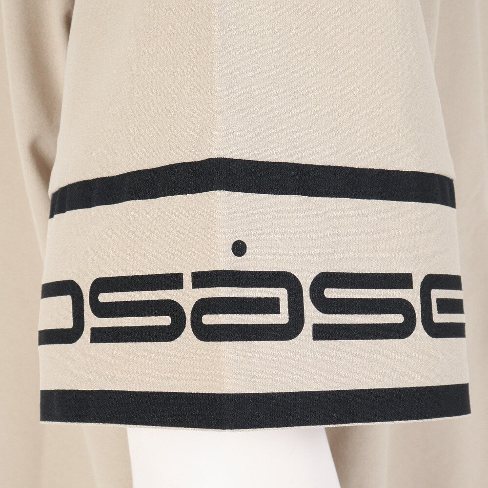 ROSASEN（メンズ）ゴルフウェア 吸水速乾 半袖 A-Line モックネックロゴTシャツ 047-28443-052