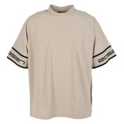 ROSASEN（メンズ）ゴルフウェア 吸水速乾 半袖 A-Line モックネックロゴTシャツ 047-28443-052