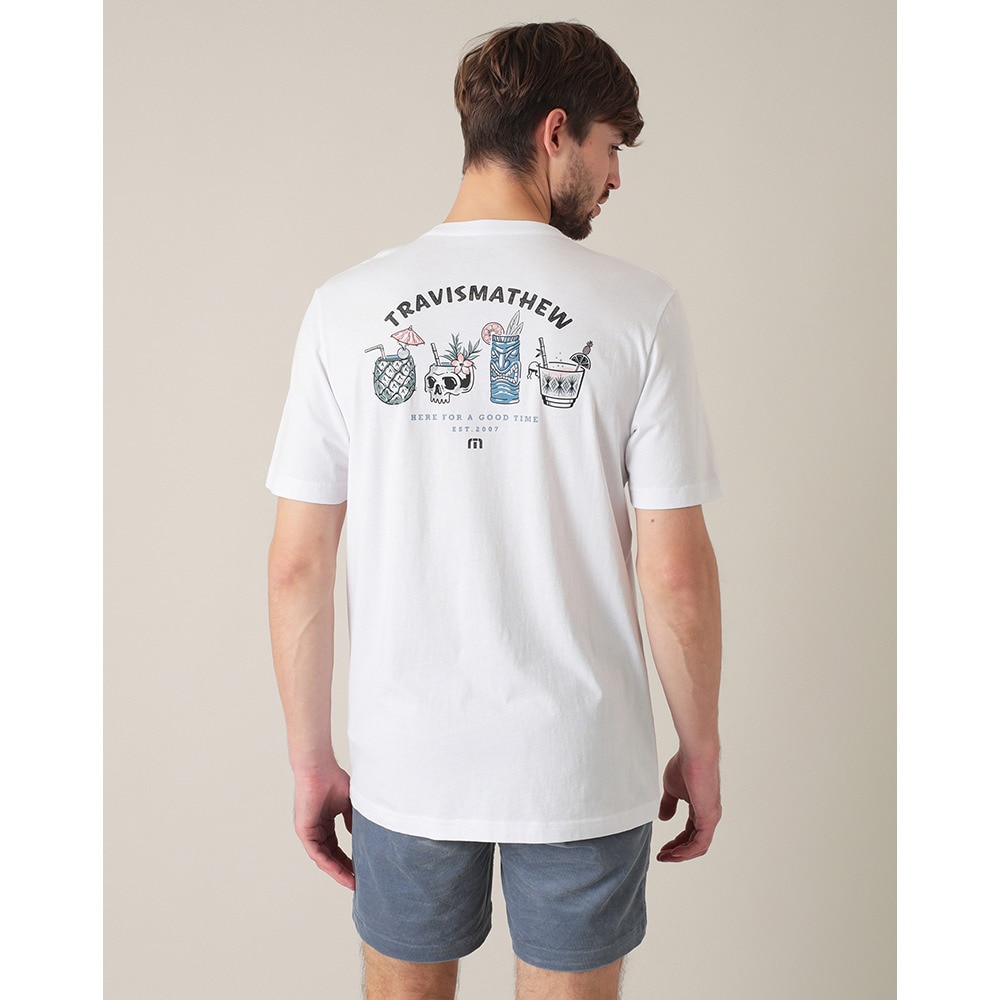 新品 トラヴィスマシュー ゴルフ ドットエア メンズ ハーフパンツ L グレー TravisMathew ショートパンツ メッシュ 薄手 GOLF ◆CL2504A