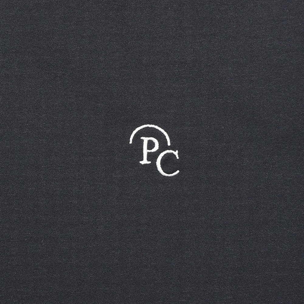プリセプト（PRECEPT）（メンズ）ゴルフウェア 長袖 天竺 Tシャツ PRUK24F030010 BLK