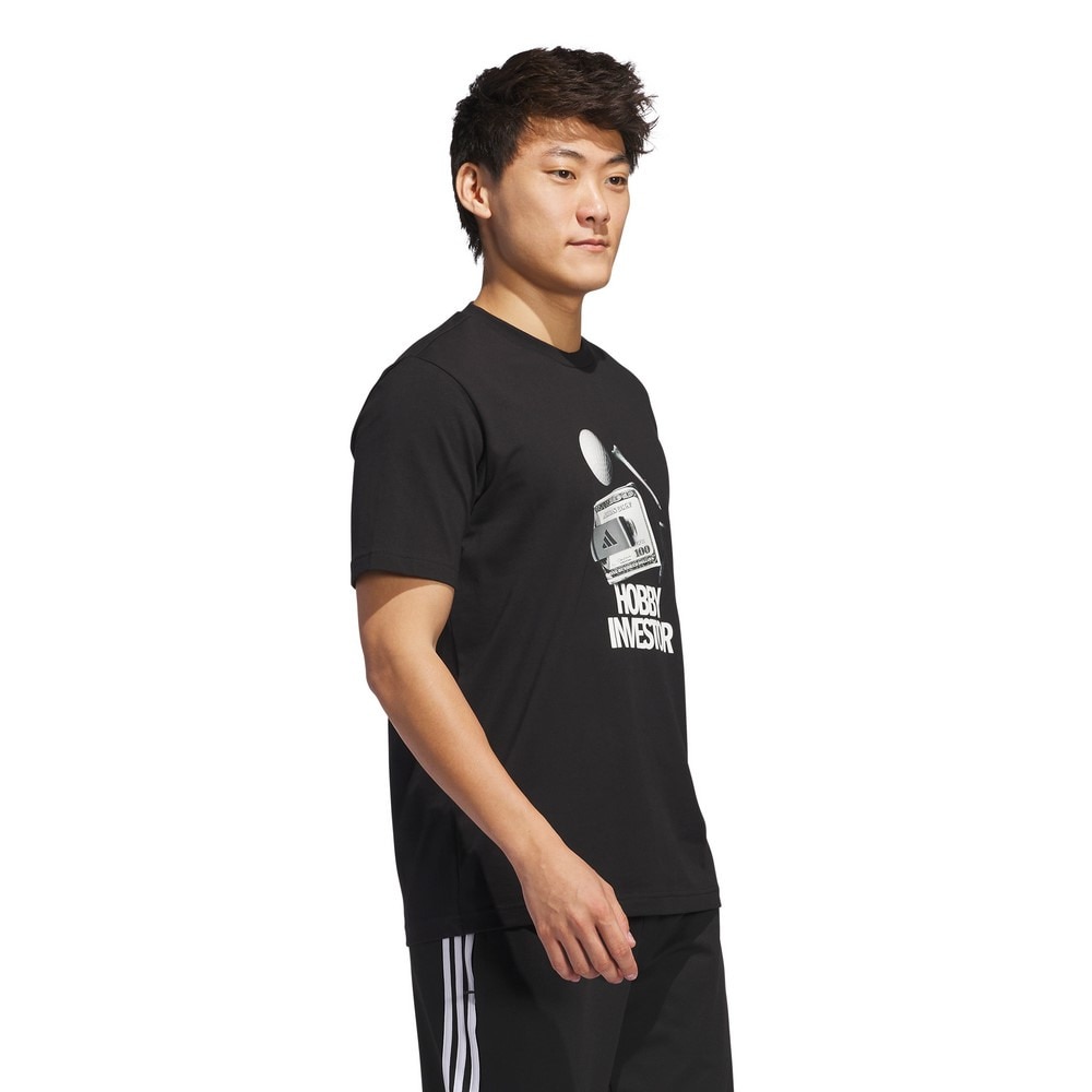 アディダス（adidas）（メンズ）ゴルフウェア ビヨンド ザ コース カルチャー 半袖Tシャツ KRN79-JJ4198BLK
