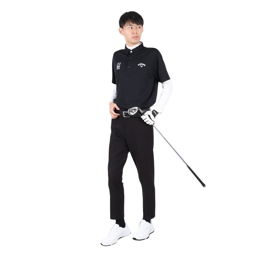 キャロウェイ（CALLAWAY）（メンズ）ゴルフウェア 吸汗速乾 セットシャツ インナー付き C25234108-1010