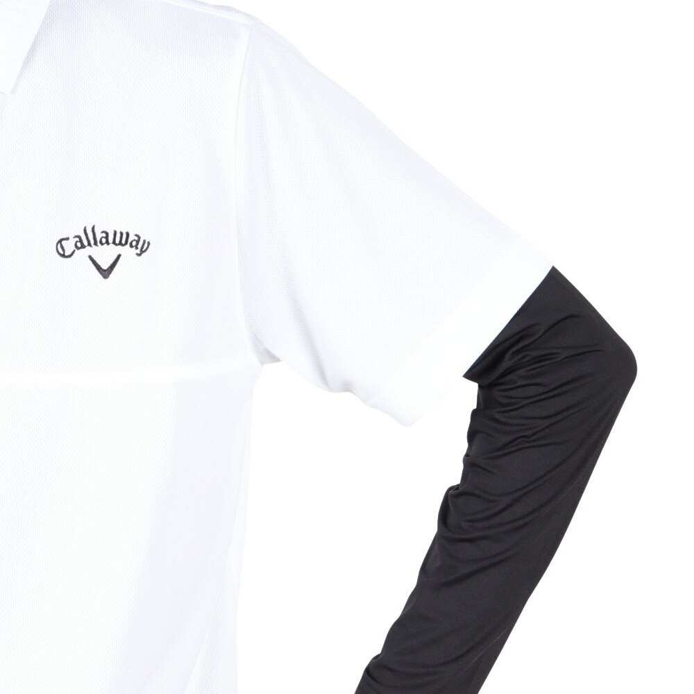 キャロウェイ（CALLAWAY）（メンズ）ゴルフウェア 吸汗速乾 セットシャツ インナー付き C25234108-1030