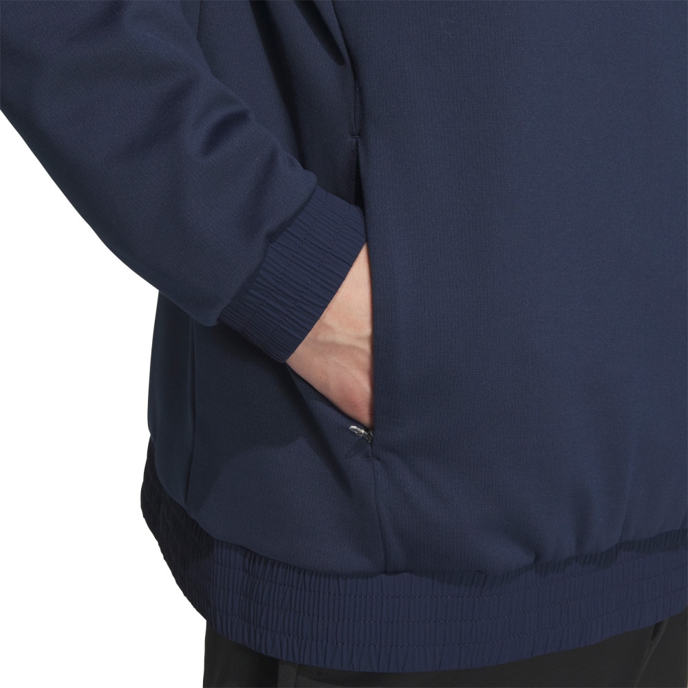 アディダス（adidas）（メンズ）ゴルフウェア スウェットシャツ 長袖 JUW93-JM9584 NVY