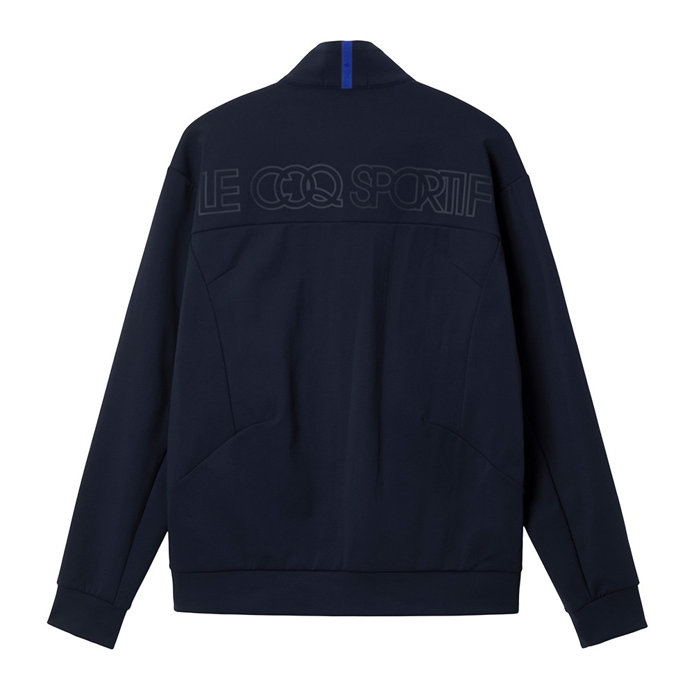 ルコックスポルティフ（lecoqsportif）（メンズ）ゴルフウェア 防風 ハイブリッド 長袖ミドラー LG5FSW00M NV00