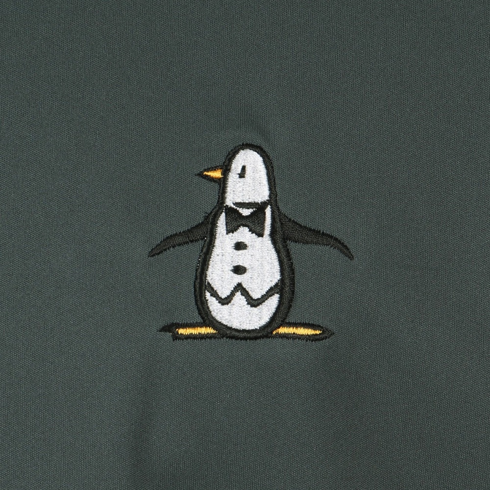 マンシング（MUNSING）（メンズ）ゴルフウェア はっ水ストレッチ カットソーブルゾン 長袖 MG5SSW81M GY00