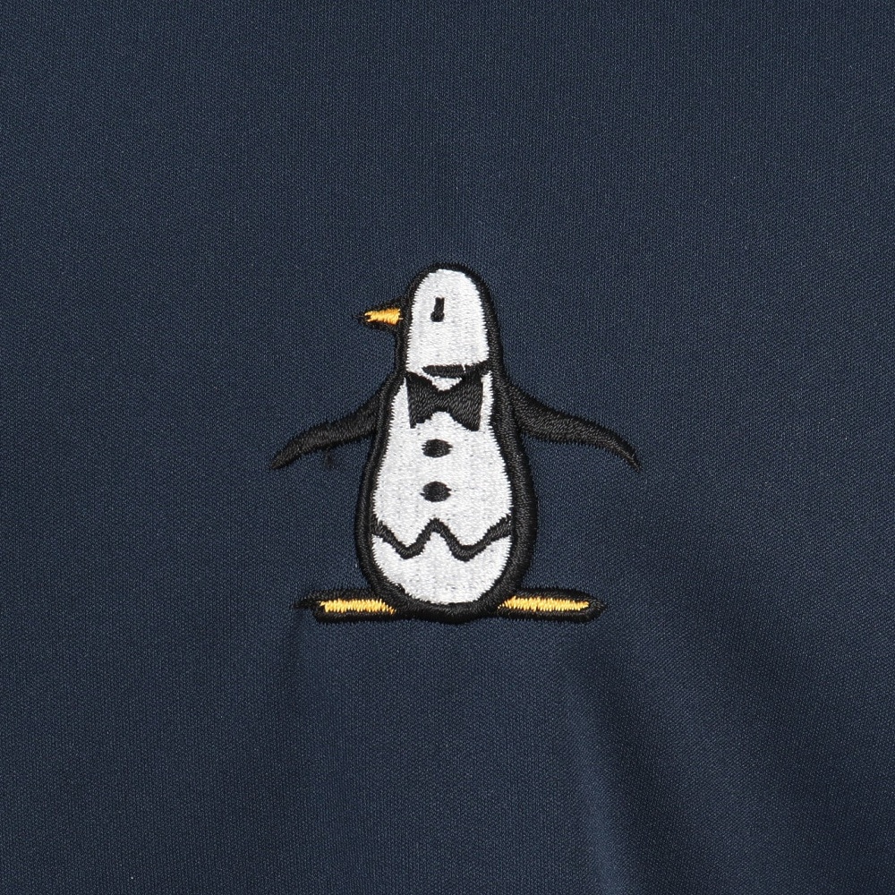 マンシング（MUNSING）（メンズ）ゴルフウェア はっ水ストレッチ カットソーブルゾン 長袖 MG5SSW81M NV00