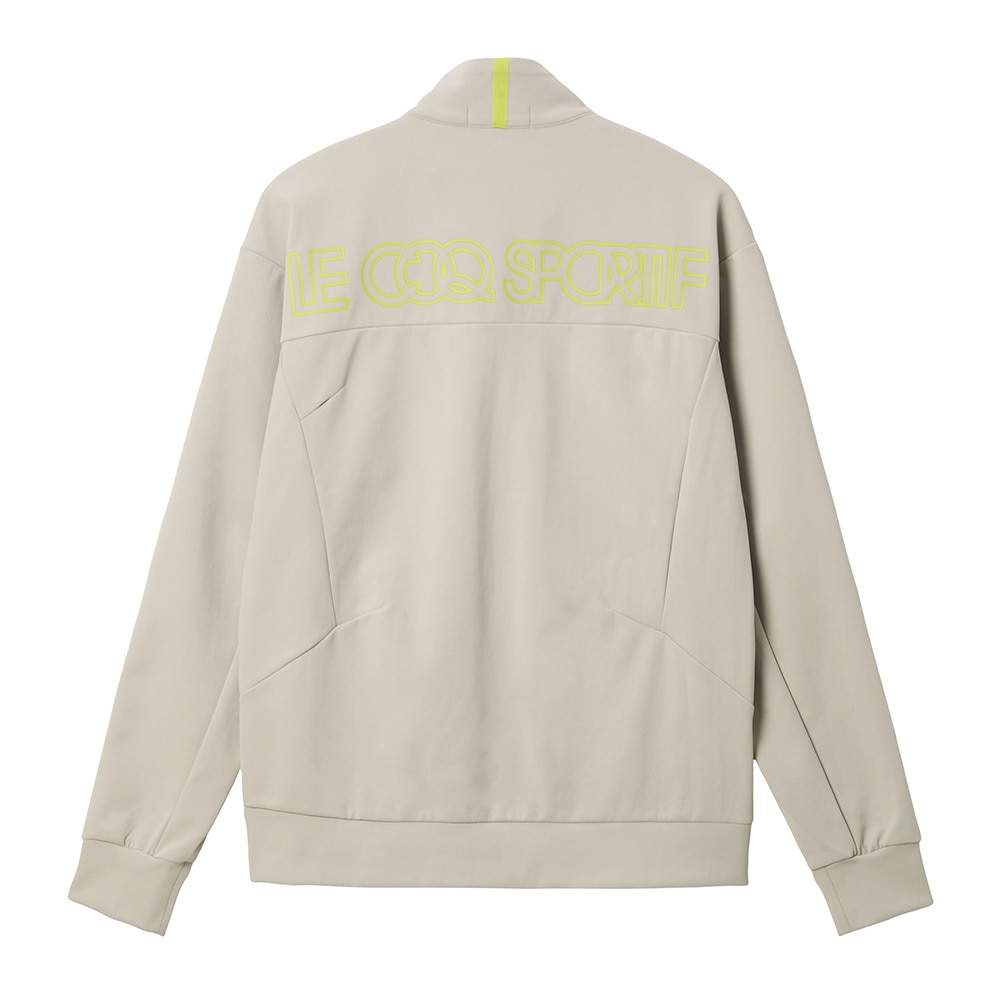 ルコックスポルティフ（lecoqsportif）（メンズ）ゴルフウェア 防風 ハイブリッド 長袖ミドラー LG5FSW00M BG00