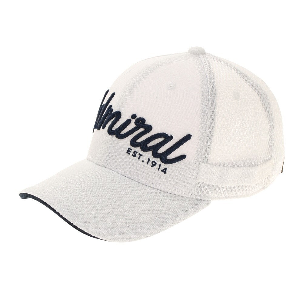  ウォッシャブルキャップ ADMB1F13-WHT