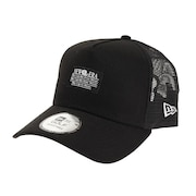 ニューエラ（NEW ERA）（メンズ）ゴルフ 9FORTY A-Frame トラッカー ダックキャンバス ネームパッチ キャップ 12855106