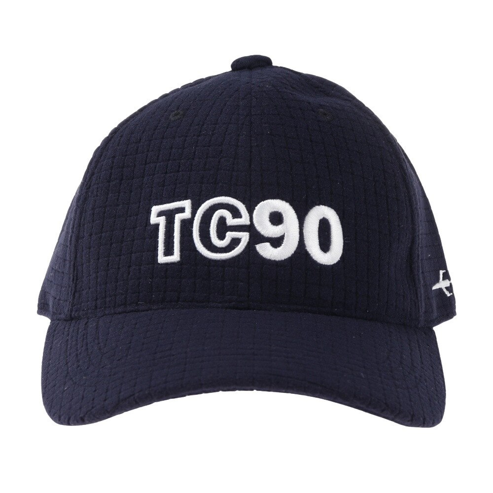 トランスコンチネンツ（TRANS CONTINENTS）（メンズ、レディース）ゴルフ ブロック フリースキャップ TCC-021 NVY