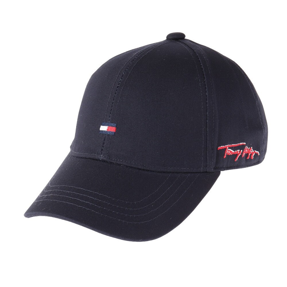 トミーヒルフィガー（TOMMY HILFIGER）（メンズ）キャップ スモールフラッグ THMB224F-NVY