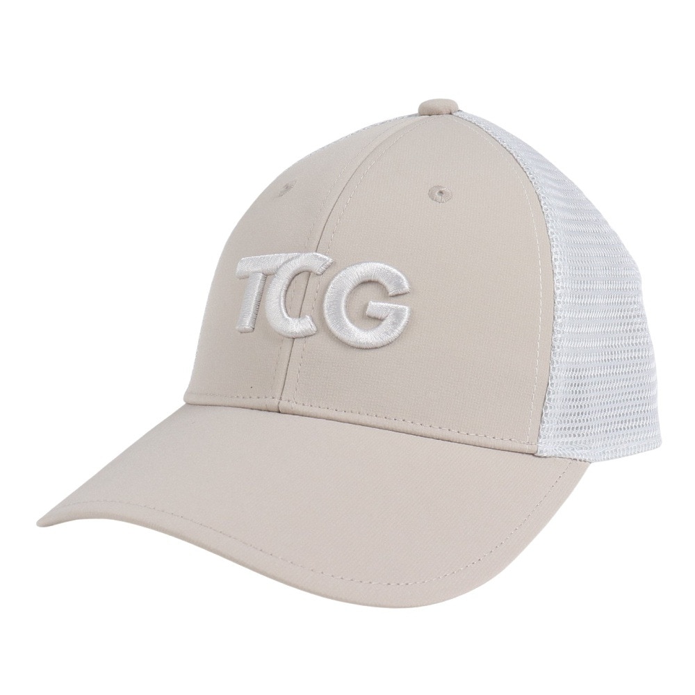 トランスコンチネンツ メッシュキャップ TCMC-028 BEG ＦＦ 81 衣料小物 帽子キャップ画像