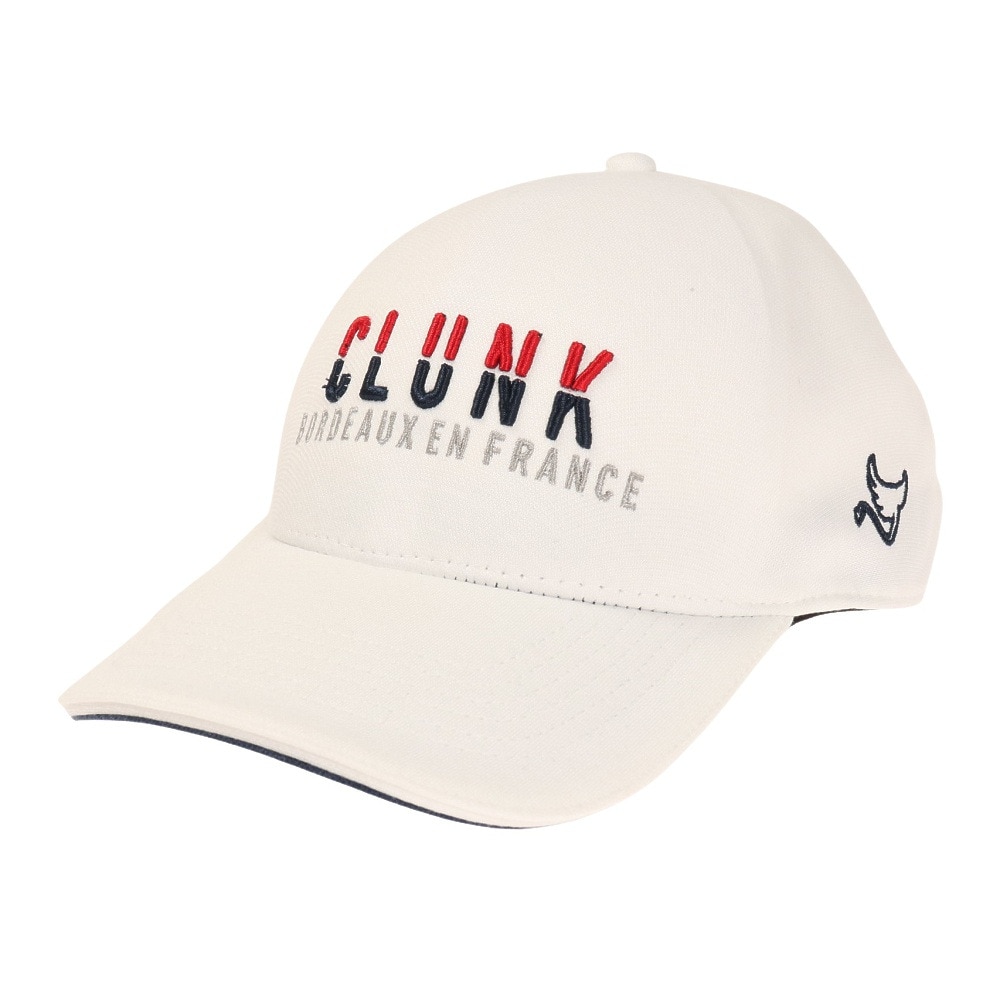 クランク（CLUNK）（メンズ）ゴルフ シームレスキャップ CL5MVA04 WHT