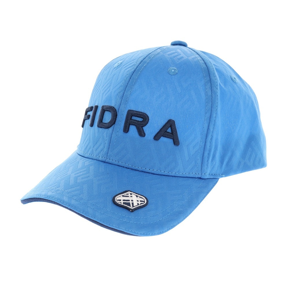 フィドラ エンボスキャップ FD5MVA01 BLU ＦＦ 40 衣料小物 帽子キャップ画像