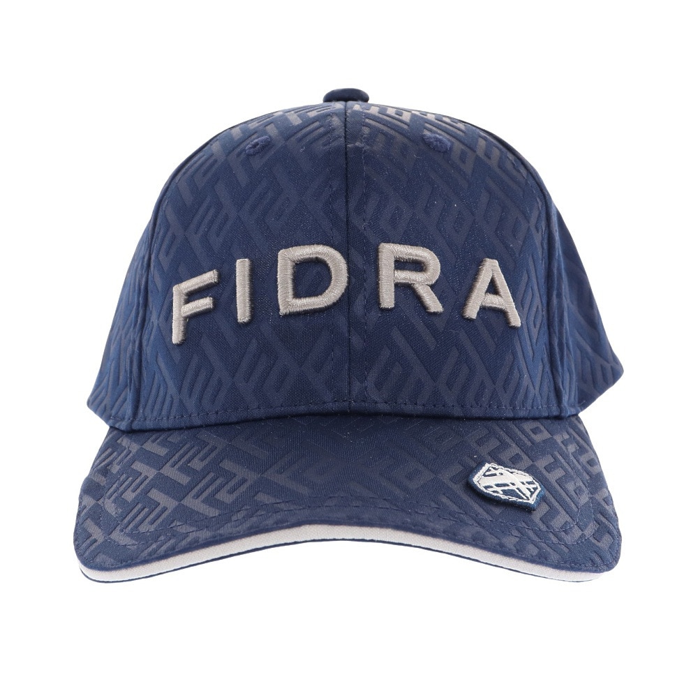 フィドラ（FIDRA）（メンズ）ゴルフ エンボスキャップ FD5MVA01 NVY