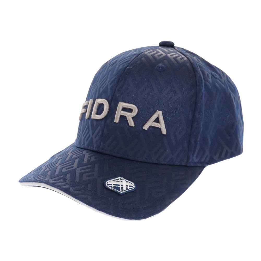 フィドラ エンボスキャップ FD5MVA01 NVY ＦＦ 48 衣料小物 帽子キャップ画像