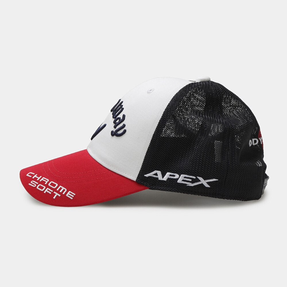 キャロウェイ（CALLAWAY）（メンズ）ゴルフ 吸汗 速乾 帽子 Tour American Mesh Cap 22 JM C22990103-1034