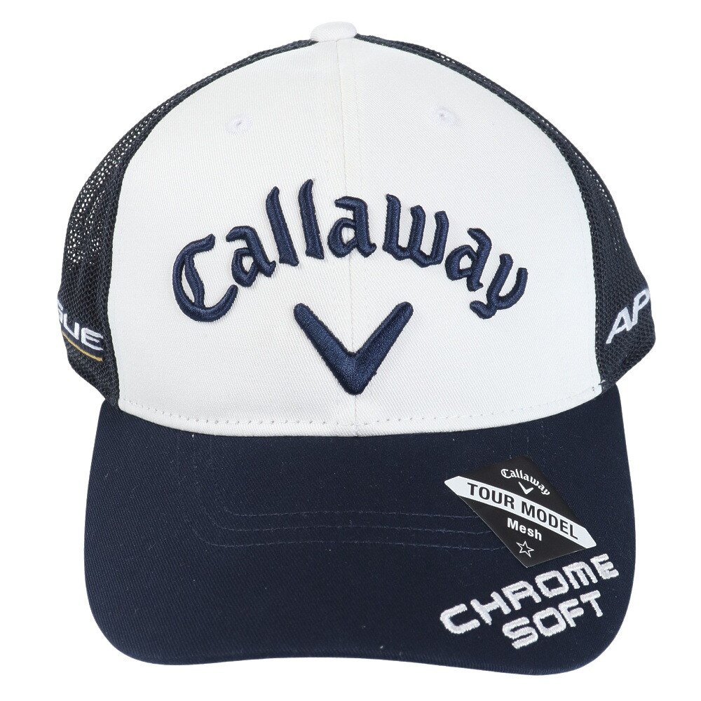 キャロウェイ（CALLAWAY）（メンズ）ゴルフ 吸汗 速乾 帽子 ツアー American メッシュキャップ 22JM C22990103-1120