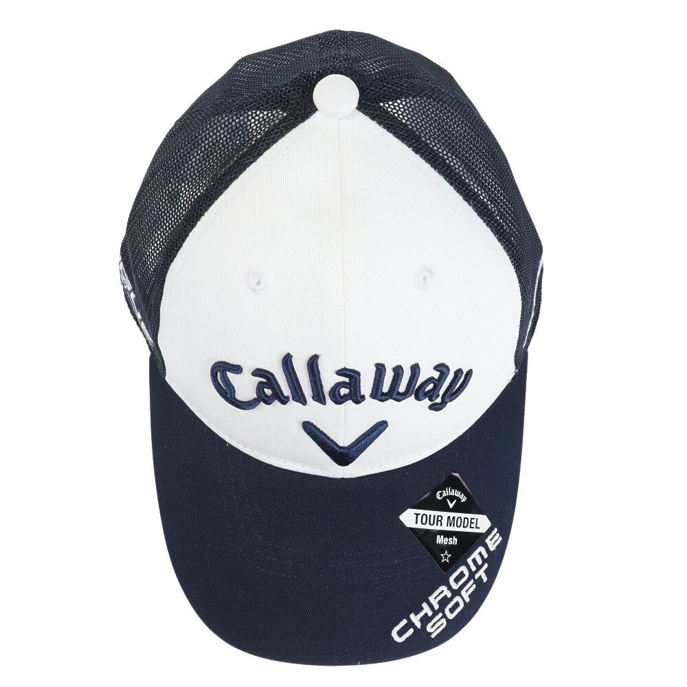 キャロウェイ（CALLAWAY）（メンズ）ゴルフ 吸汗 速乾 帽子 ツアー American メッシュキャップ 22JM C22990103-1120