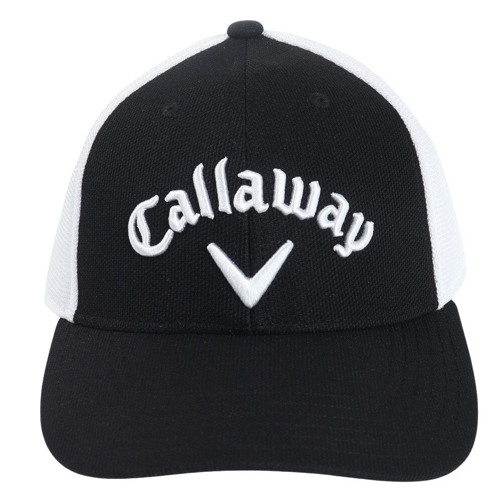 キャロウェイ（CALLAWAY）（メンズ）ゴルフ 吸汗 速乾 帽子 Basic メッシュキャップ 22JM C22990105-1011