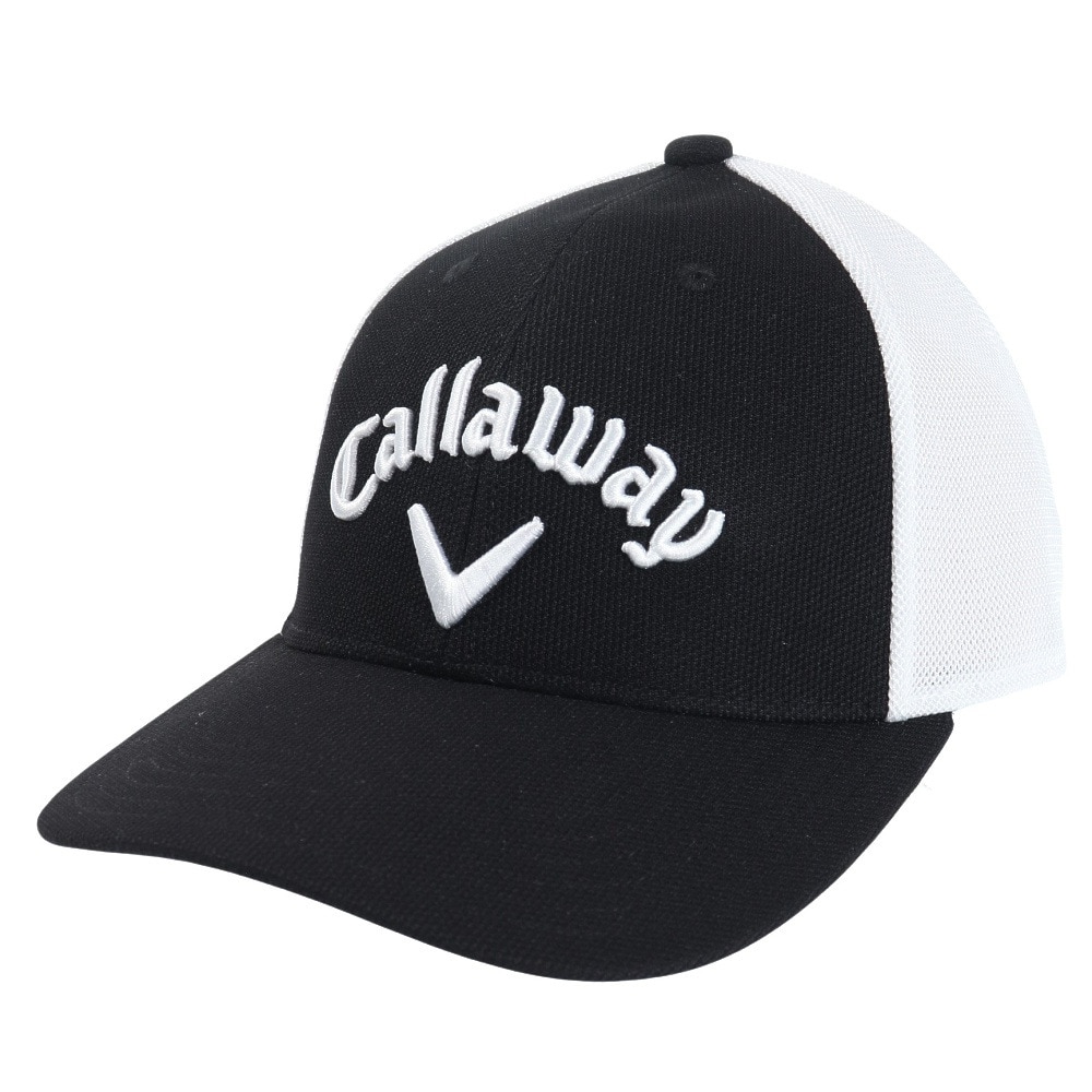 キャロウェイ（CALLAWAY）（メンズ）ゴルフ 吸汗 速乾 帽子 Basic メッシュキャップ 22JM C22990105-1011