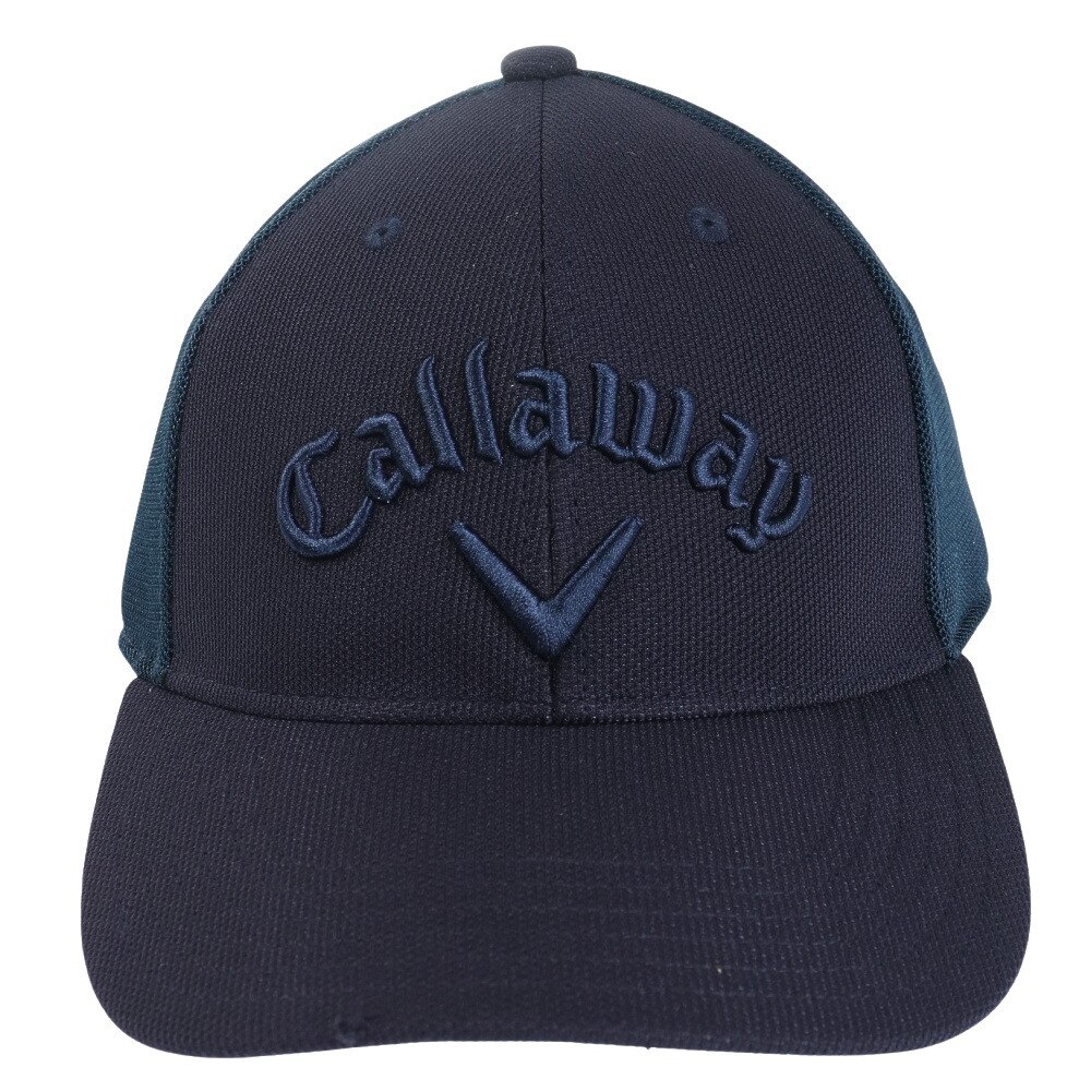 キャロウェイ（CALLAWAY）（メンズ）ゴルフ 吸汗 速乾 帽子 Basic メッシュキャップ 22JM C22990105-1120
