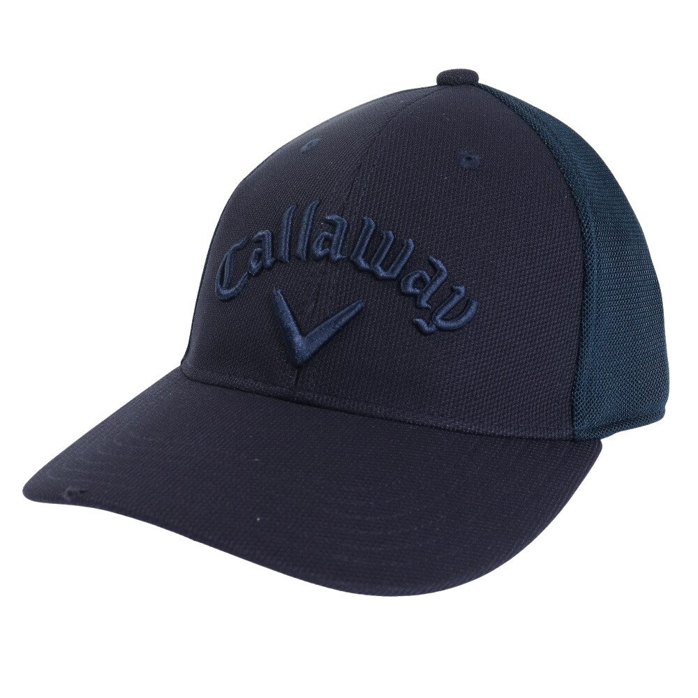 キャロウェイ（CALLAWAY）（メンズ）ゴルフ 吸汗 速乾 帽子 Basic メッシュキャップ 22JM C22990105-1120