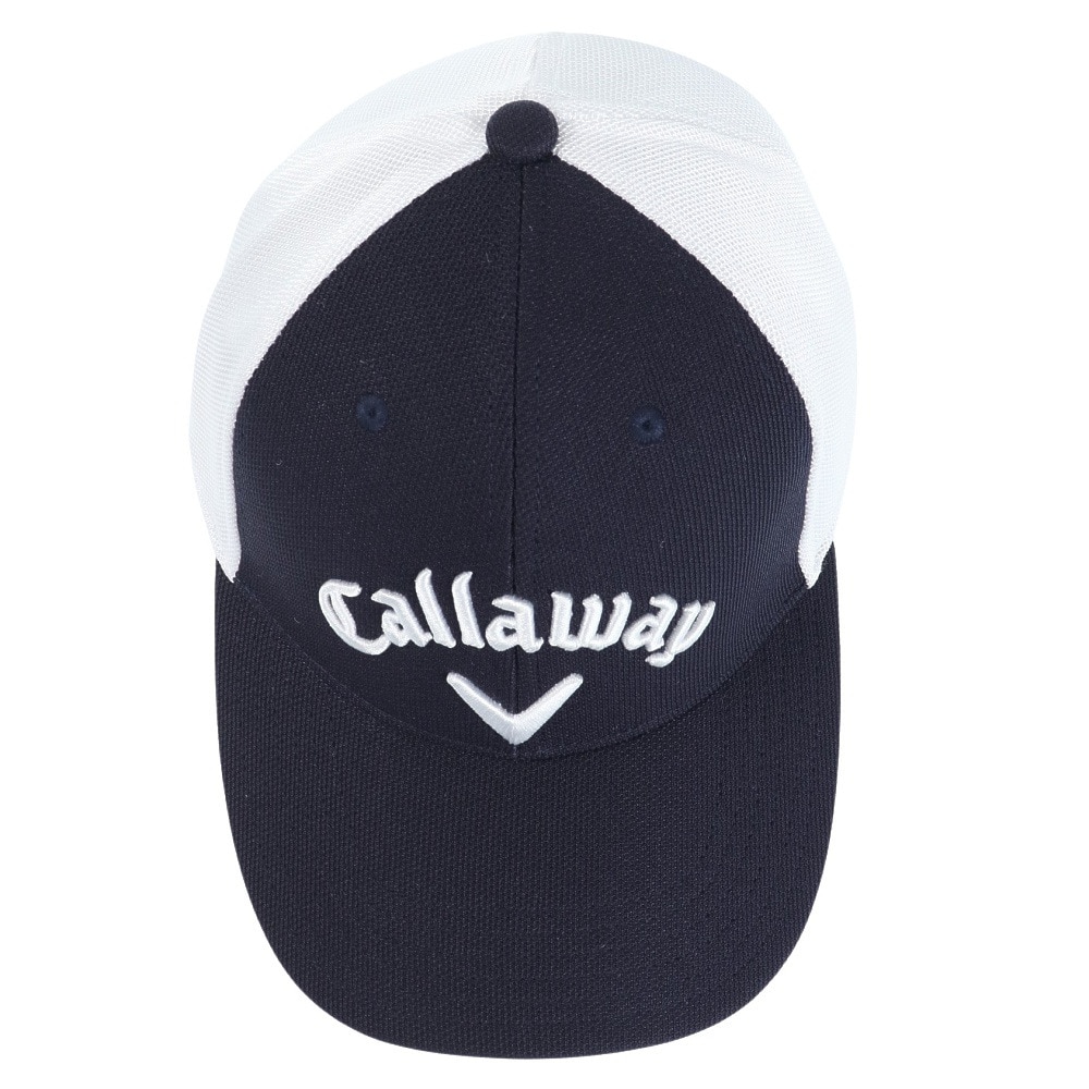 キャロウェイ（CALLAWAY）（メンズ）ゴルフ 吸汗 速乾 帽子 Basic メッシュキャップ 22JM C22990105-1121