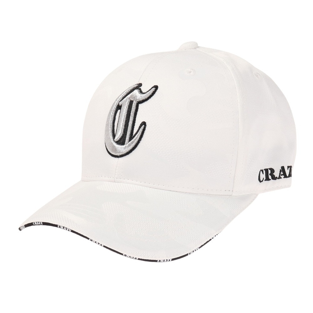 ＜ヴィクトリアゴルフ＞ クレイジー Xキャップ CRロゴ WH ＦＦ 10 衣料小物 帽子キャップ