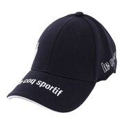 ルコック スポルティフ（Lecoq Sportif）（メンズ）ゴルフキャップ 夏 ウォッシャブル サイズ調整可能 ゴルファーズキャップ QGBTJC03 NV00