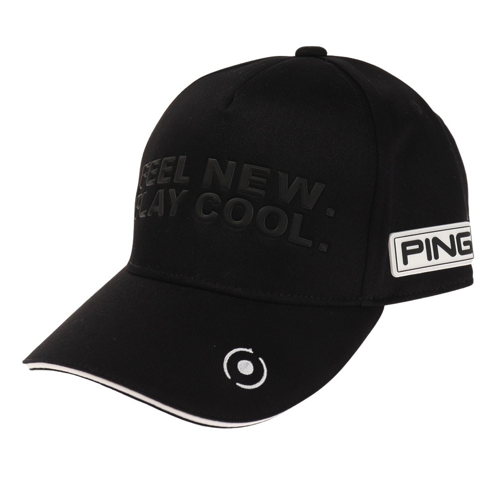 ピン フィールニュー キャップ HW-A221 BK 36181 ＦＦ 90 衣料小物 帽子キャップの画像