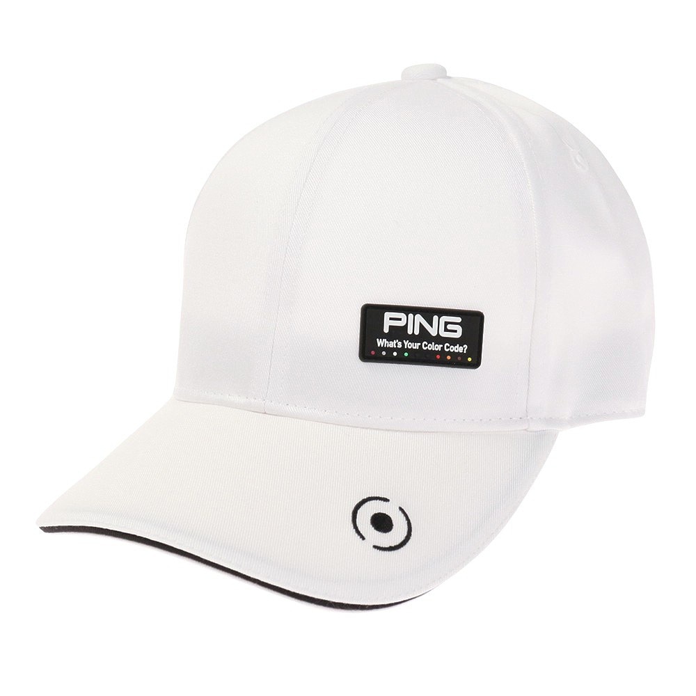 ピン カラーコードキャップ HW-A225 WH 36185 ＦＦ 10 衣料小物 帽子キャップの大画像