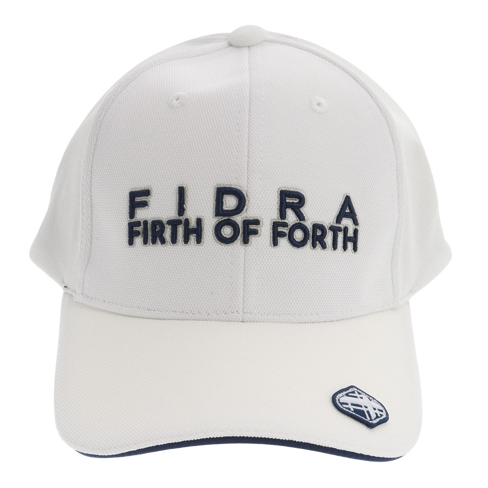 フィドラ（FIDRA）（メンズ）ゴルフ 吸汗 速乾 冷感 氷撃リネン風FTキャップ FD5MVD20 WHT.