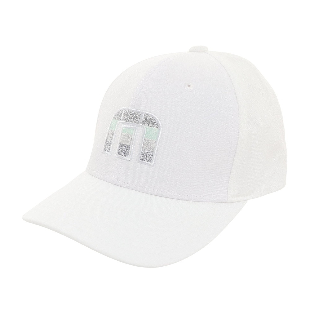 ＜ヴィクトリアゴルフ＞ Ｔｒａｖｉｓ Ｍａｔｈｅｗ Fitted キャップ HW 7AF058 M 1WHT 22SS ＬＬ 10 衣料小物 帽子キャップ画像