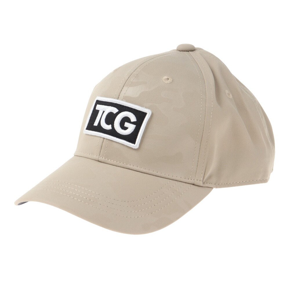 トランスコンチネンツ 迷彩柄エンボスキャップ TCC-030 BEG ＦＦ 81 衣料小物 帽子キャップの大画像