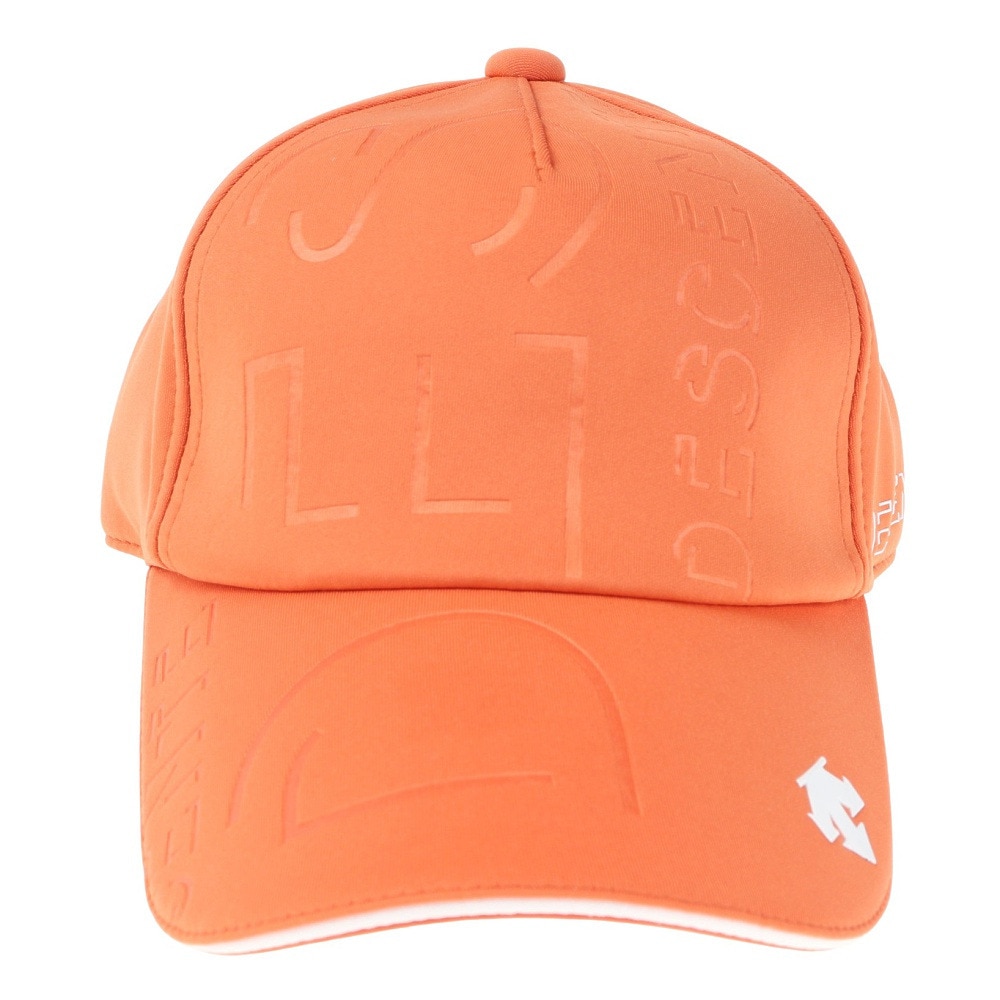 デサントゴルフ｜ロゴエンボスキャップ DGBUJC02 OR00 - ゴルフ用品はヴィクトリアゴルフ