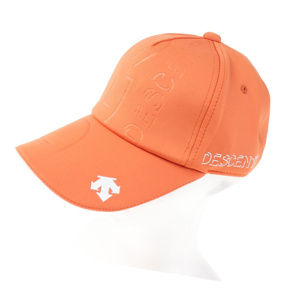 デサントゴルフ｜ロゴエンボスキャップ DGBUJC02 OR00 - ゴルフ用品はヴィクトリアゴルフ